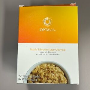 Optavia maple and brown sugar oatmeal